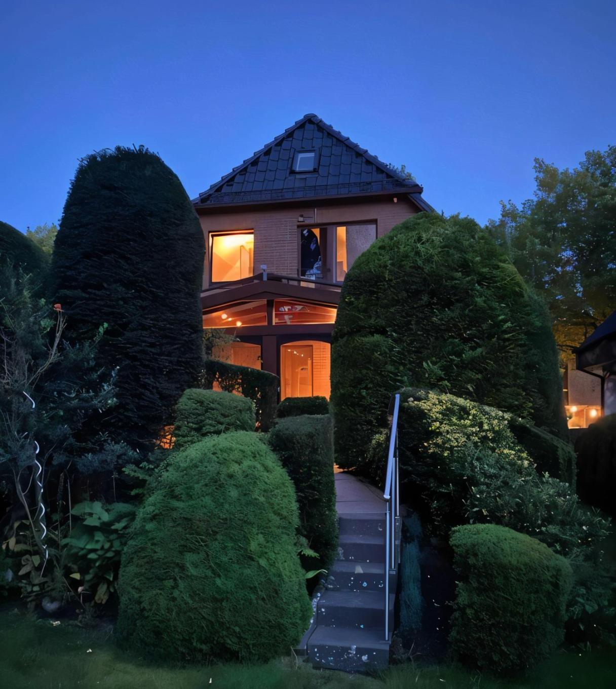 Gartenblick-Oase: Obergeschosswohnung In Hamburg Exterior photo